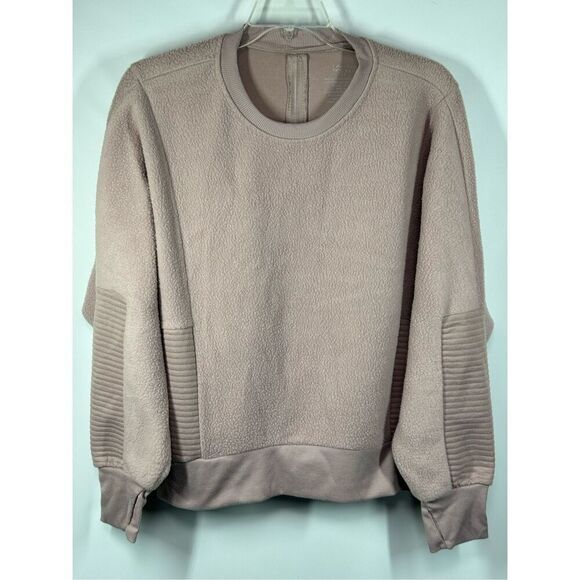 Tahari Sport Sweatshirt Athleisure Back Zip Sherpa Long Sleeve Size 1X - Picture 1 of 8